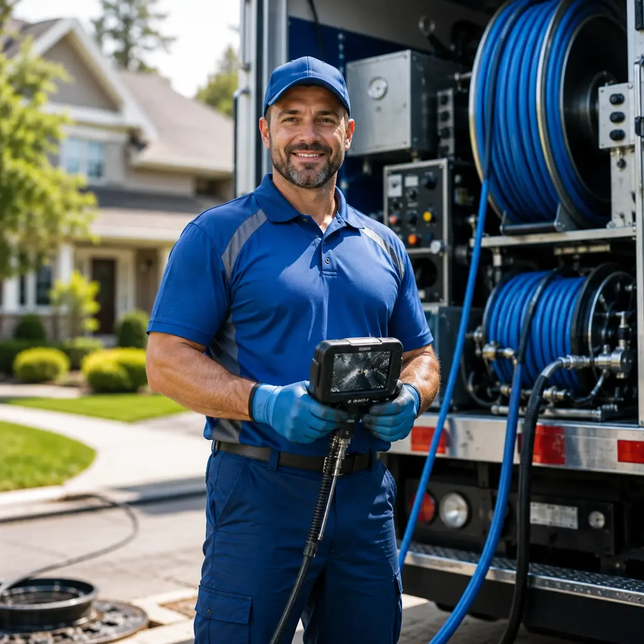 Local outdoor drain cleaning specialists in Caldwell, TX
